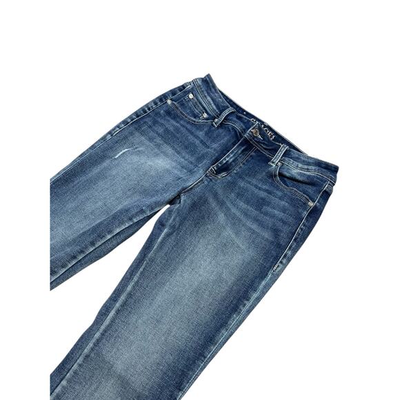 Grace In LA Jeans Womens Sz 28 Blue Medium Wash Embroidered Western / boho / Y2K - Picture 14 of 15